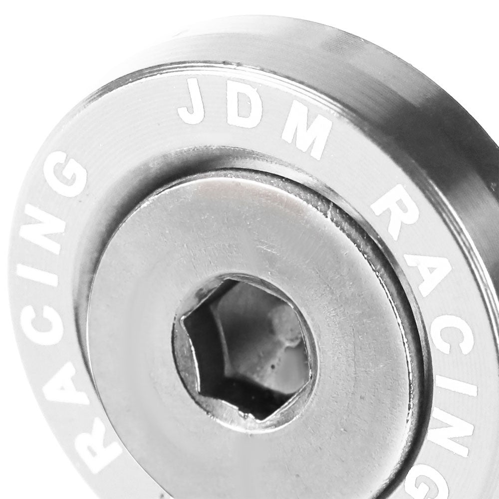 20PCs BFC Silver Round JDM Pattern Fender Washer M6x1.0