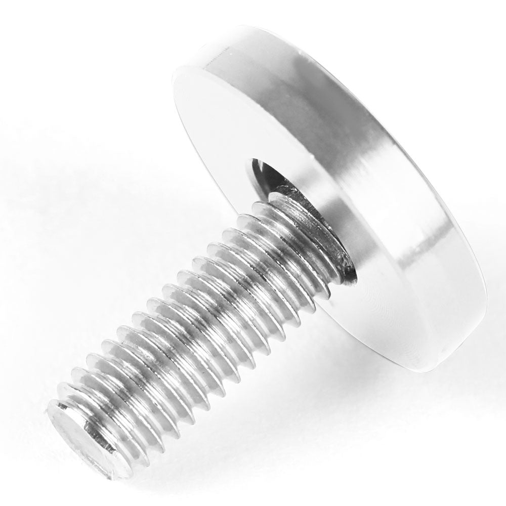20PCs BFC Silver Round JDM Pattern Fender Washer M6x1.0