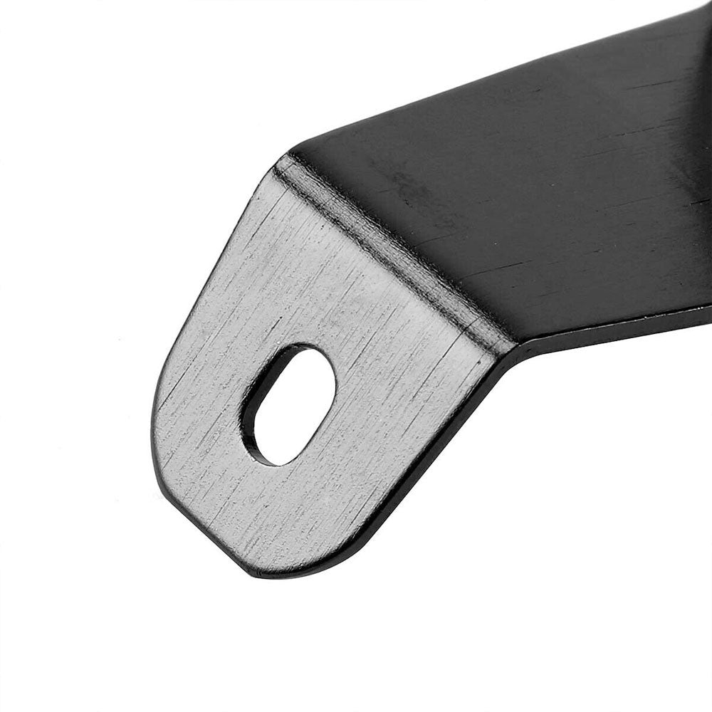 Black Aluminum Radiator Stay Mount Bracket+Fender Washer For Honda 92-97 Civic-Cooling Systems-BuildFastCar