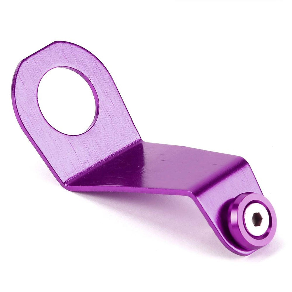 Puple Aluminum Radiator Stay Mount Bracket+Fender Washer For Honda 92-97 Civic-Cooling Systems-BuildFastCar