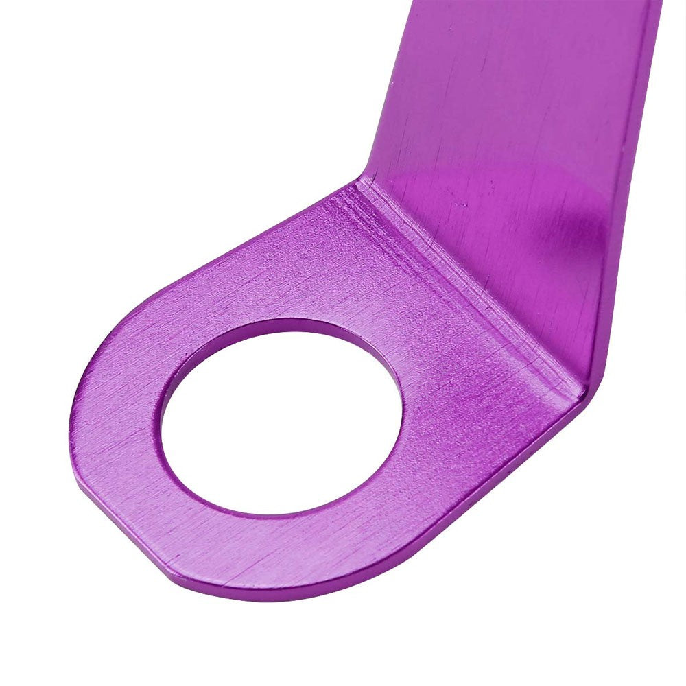 Puple Aluminum Radiator Stay Mount Bracket+Fender Washer For Honda 92-97 Civic-Cooling Systems-BuildFastCar