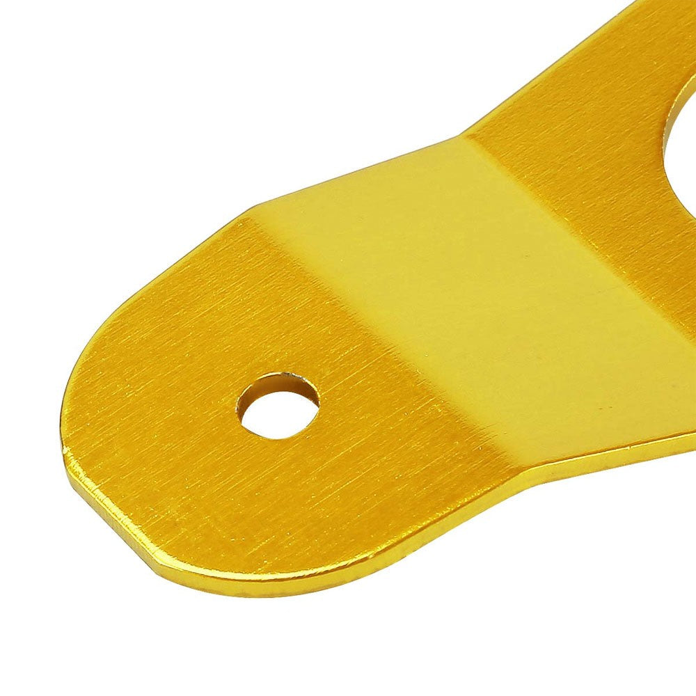 Gold Aluminum Radiator Stay Mount Bracket+Fender Washer For Honda 96-00 Civic-Cooling Systems-BuildFastCar