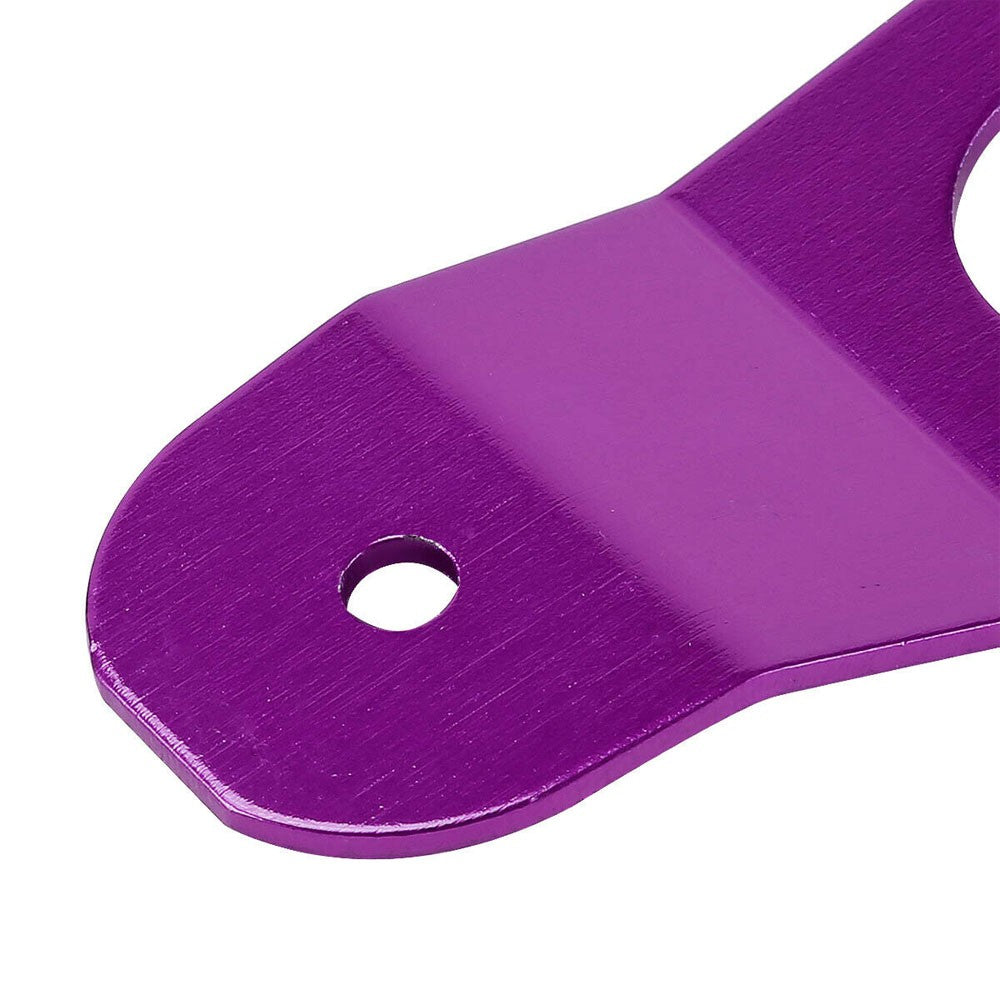 Purple Aluminum Radiator Stay Mount Bracket+Fender Washer For Honda 96-00 Civic-Cooling Systems-BuildFastCar