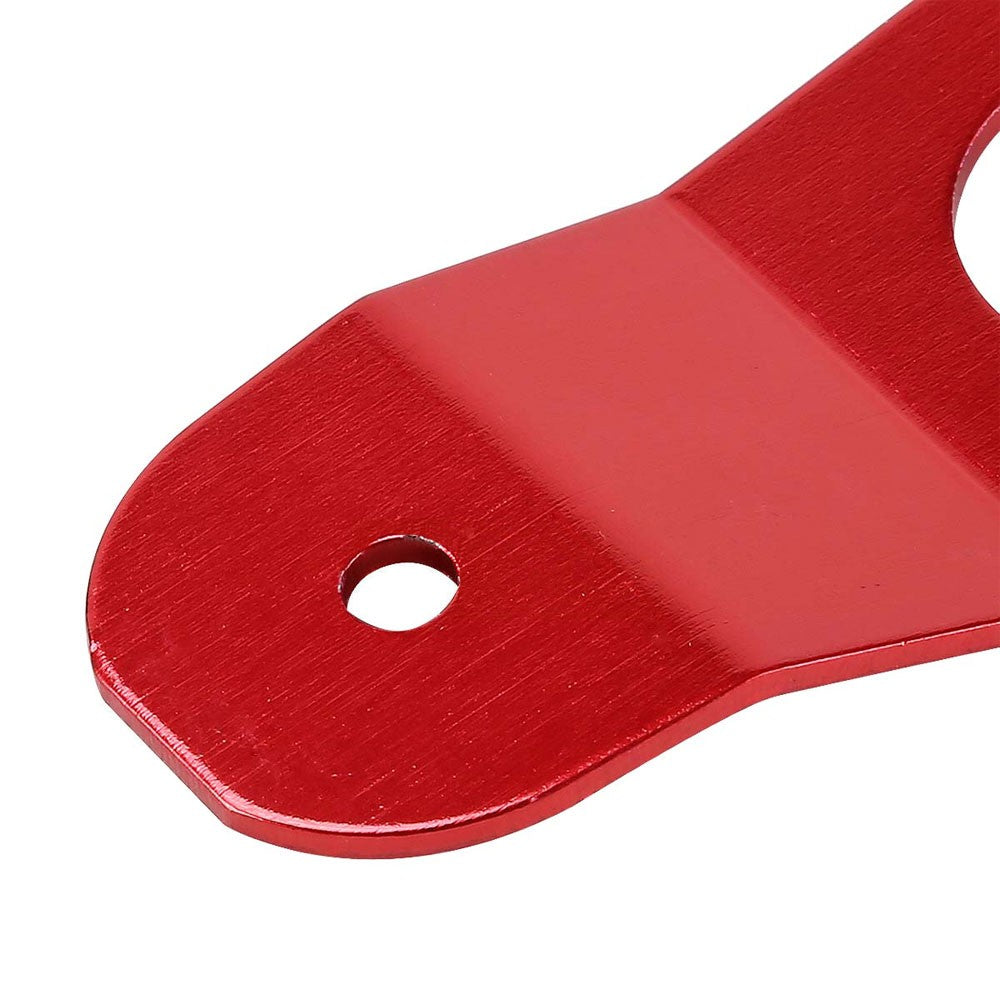 Red Aluminum Radiator Stay Mount Bracket+Fender Washer For Honda 96-00 Civic-Cooling Systems-BuildFastCar