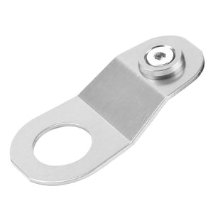 Silver Aluminum Radiator Stay Mount Bracket+Fender Washer For Honda 96-00 Civic-Cooling Systems-BuildFastCar