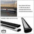 80" Oval Black Nerf Bar Running Board Bar 5980 For 04-14 Ford F-150 Extended Cab