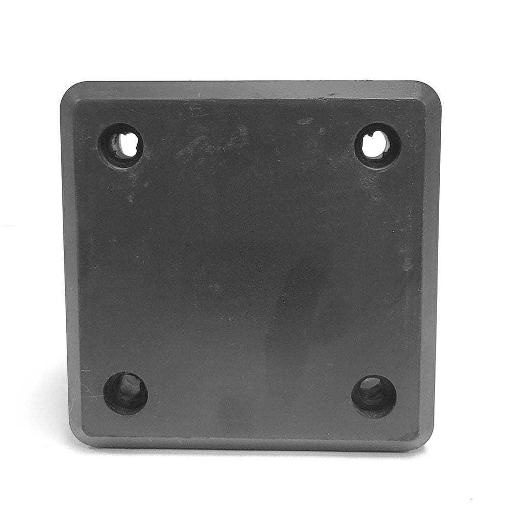 Square 4 Hole 6-1/4" x 6-1/4" x 3" Molded Dock Bumper BFC-TTP-DBUMP-16