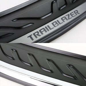 TPE Black Chrome Trim Rear Bumper Cover Pad Protector For 13-17 Trailblazer-Exterior-BuildFastCar