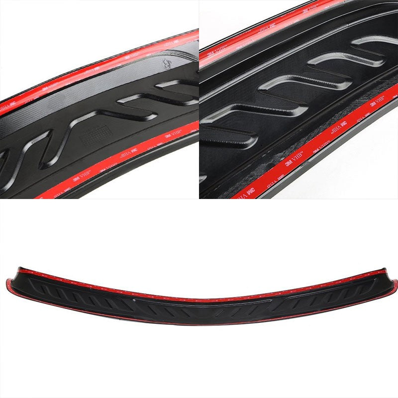 TPE Black Chrome Trim Rear Bumper Cover Pad Protector For 13-17 Trailblazer-Exterior-BuildFastCar