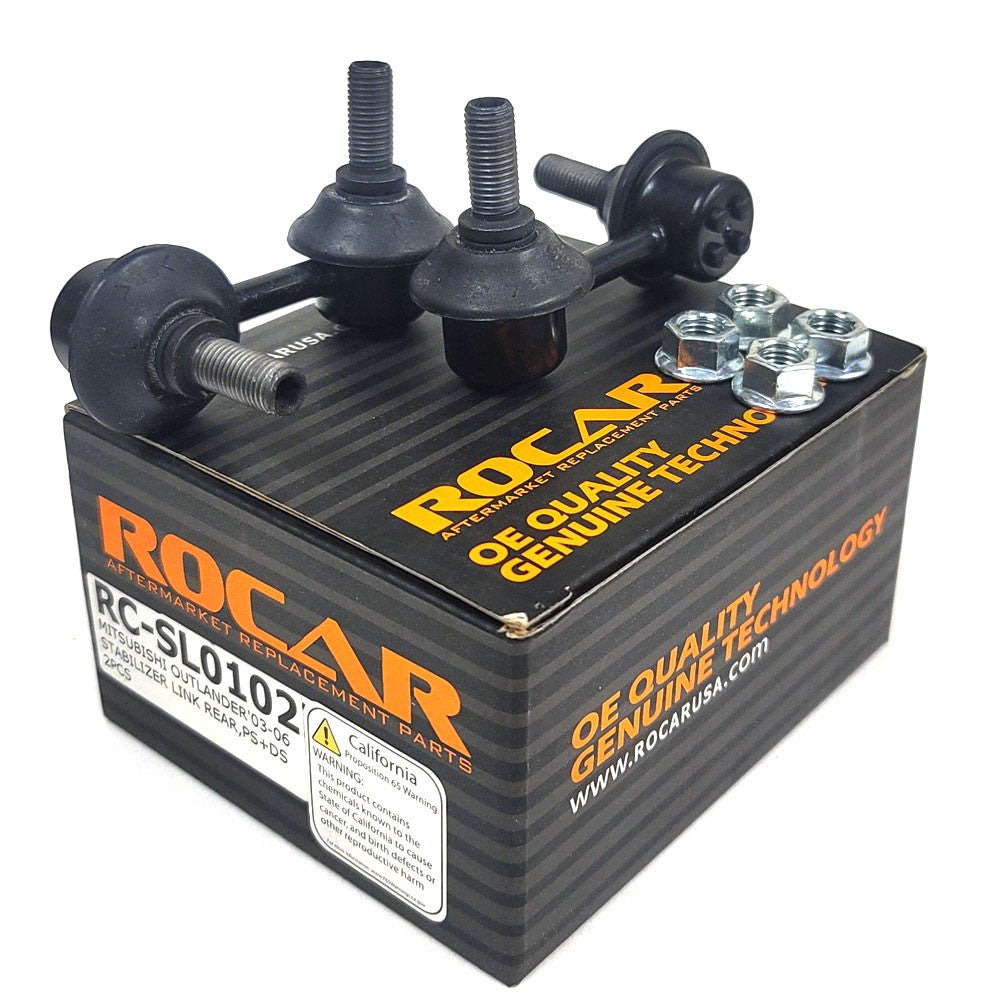 Rocar RC-SL0102 OE Style Rear Sway Bar End Links (Stablilizer Bar) RC-SL0102