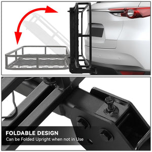 BFC 28-1003 Bolt-On Hitch Mount Style Foldable Cargo Carrier 28-1003