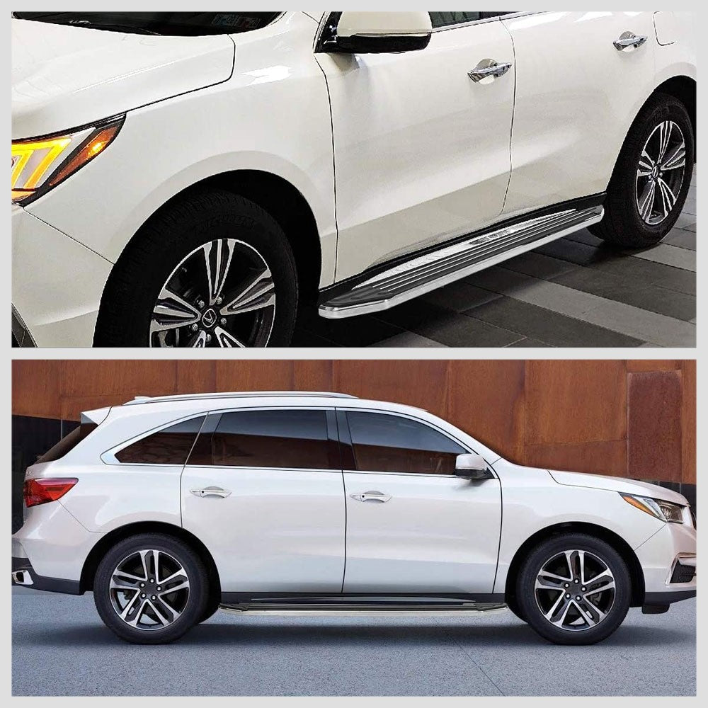 Metal Ridgeline Flat Board Running Board Nerf Bar 14-20 Acura MDX BFC-RUNB-824