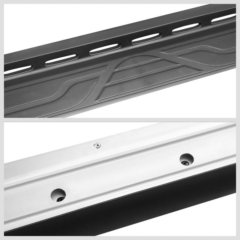 Black Factory Style Running Board Nerf Bar 05-22 Toyota Tacoma Crew Cab BFC-OE-013