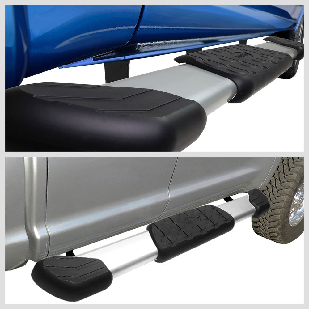 Metal 5" Flat Pads Running Board Nerf Bar 07-17 Tundra XK50 Standard Cab BFC-OE-015-AL