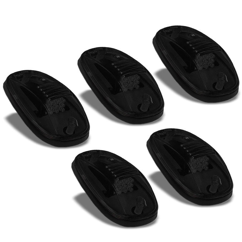 5PCs Smoke Lens Amber LED Cab Roof Top Marker Light Running Lamp For 02-08 Ram-Exterior-BuildFastCar