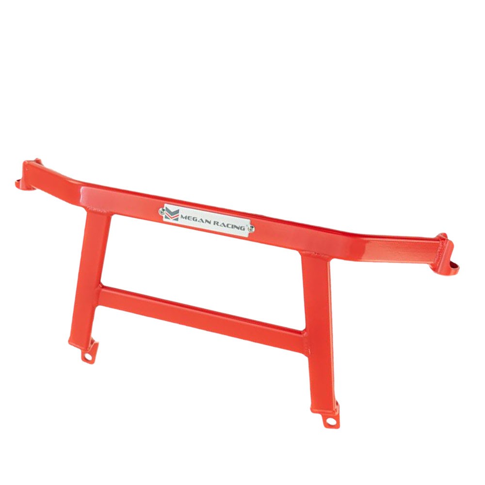 Megan Racing Front Lower Red Race Spec H Brace Bracket For 94-01 Integra 2DR