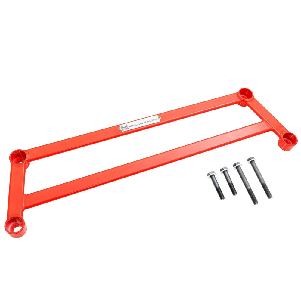 Megan Racing Red Front Lower Strut H-Brace Bracket Bar For 20+ Corolla E210