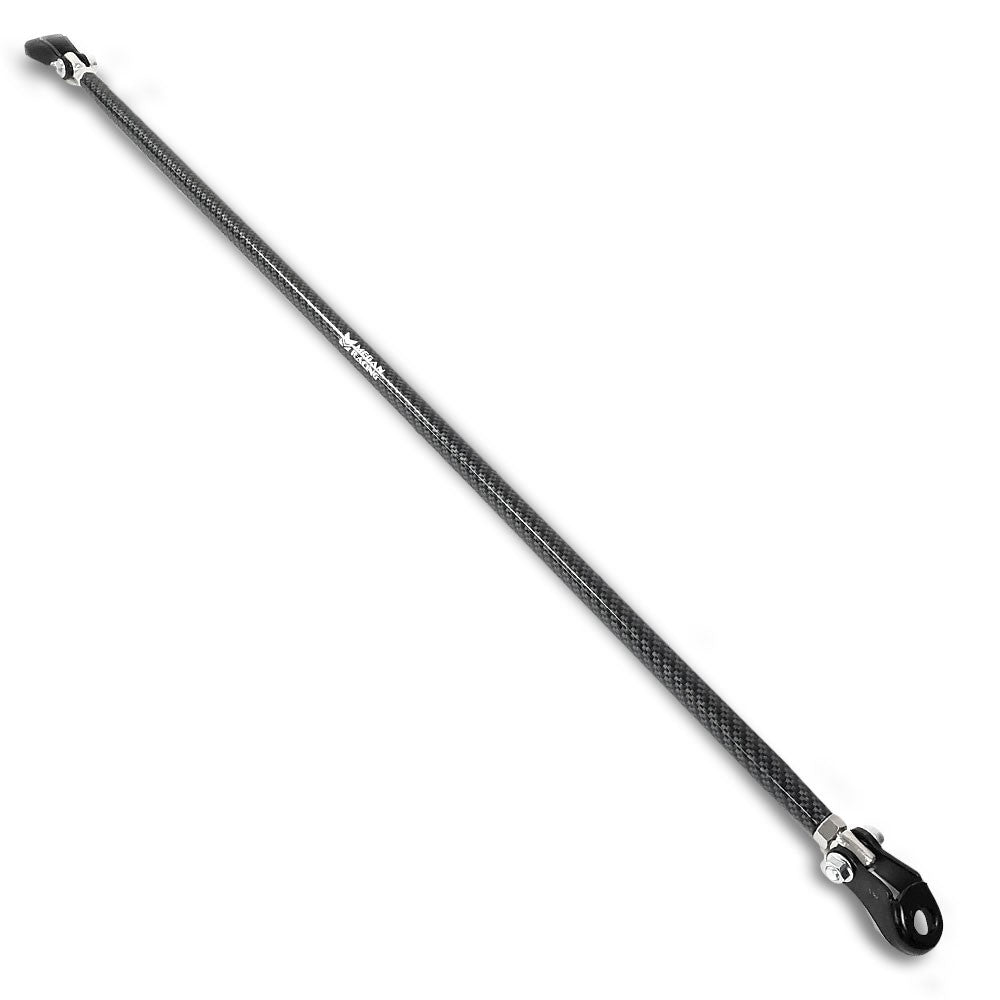 Megan Carbon Pattern Rear C-Pillar Strut Tower Brace Bar Race For 92-00 Civic