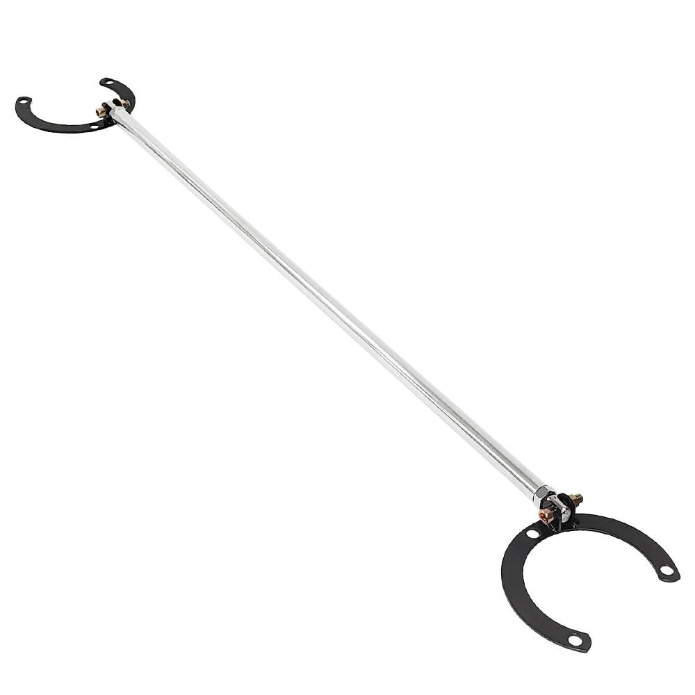 Manzo Front Upper Aluminum Strut Tower Brace Bar for 00-05 Mitsubishi Eclipse