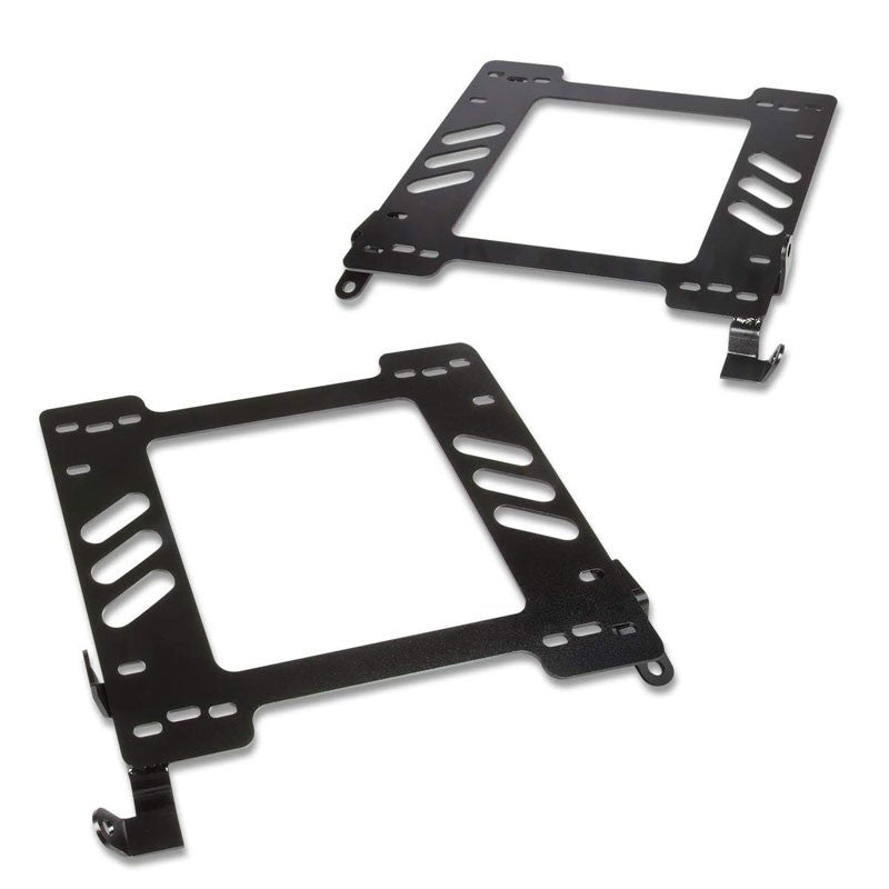 2x Mild Steel Racing Seat Base Mounting Bracket For 02-07 Impreza WRX/STI GD/GG