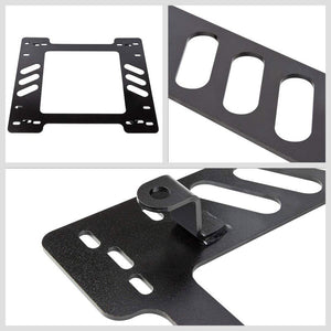 2x Steel Racing Seat Base Mount Bracket For Chevy 78-88 Monte Carlo Coupe V6/V8
