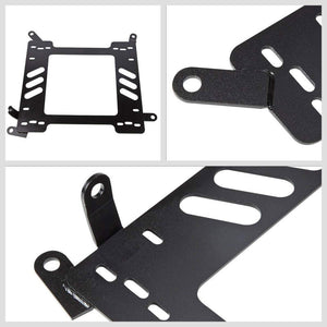 2x Steel Racing Seat Base Mount Bracket Adapter For Ford 00-07 Focus 2.0L/2.3L