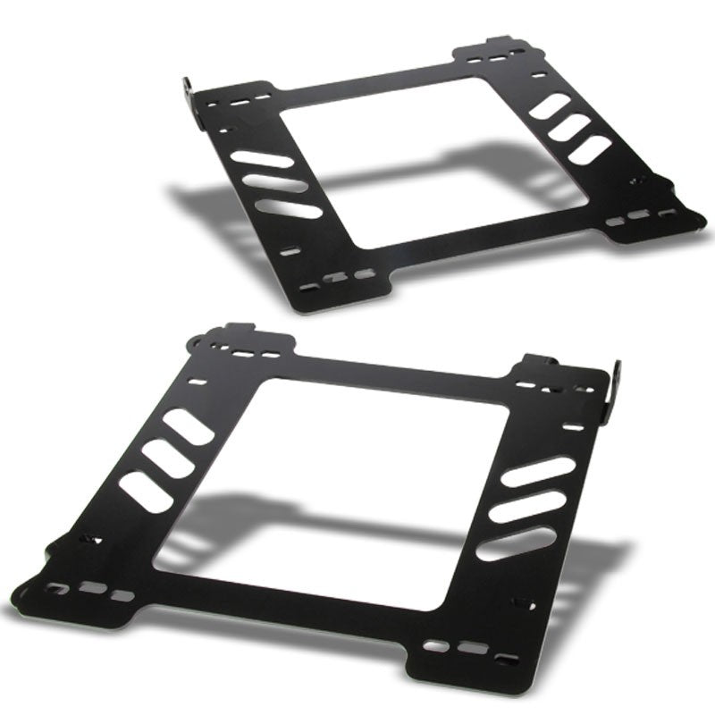 2x Steel Racing Seat Base Mount Bracket Adapter For BMW 92-99 E36 2-Door Coupe