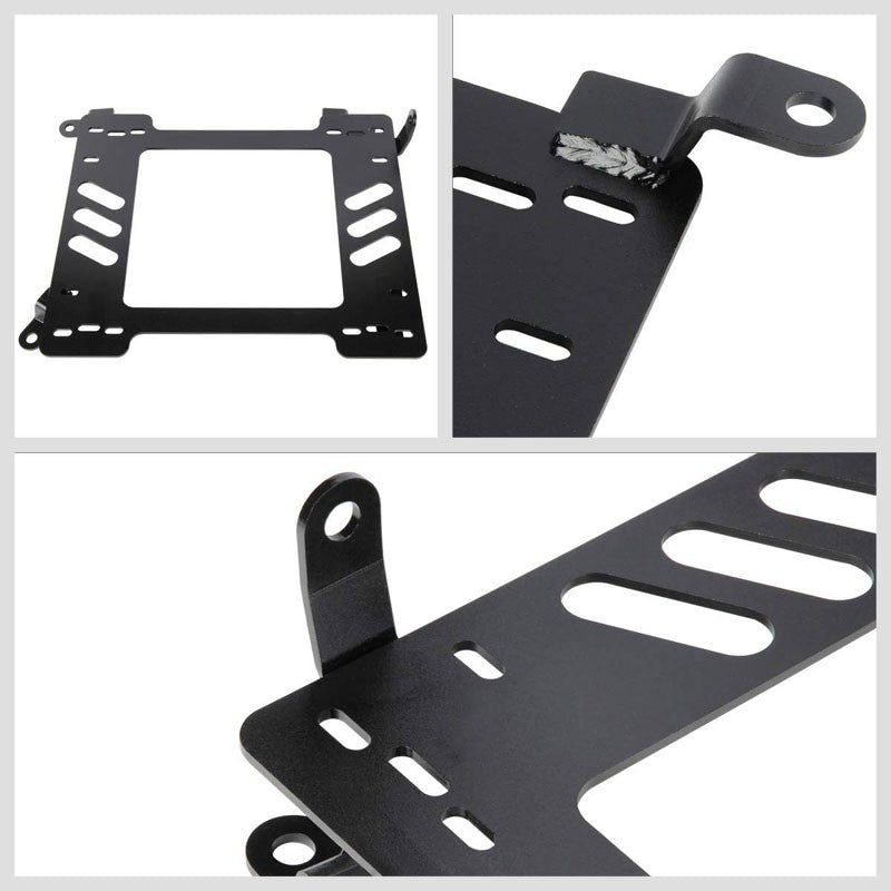 2x Steel Racing Seat Base Mount Bracket Adapter For BMW 92-99 E36 2-Door Coupe