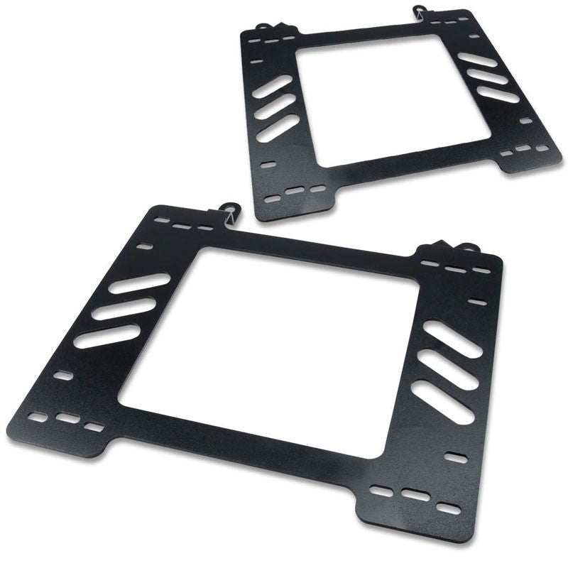 2x Mild Steel Racing Seat Base Mounting Bracket For Chevy 64-72 Chevelle SS396