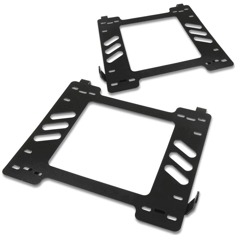 2x Mild Steel Racing Seat Base Mounting Bracket Adapter For Dodge 95-05 Neon 2.0