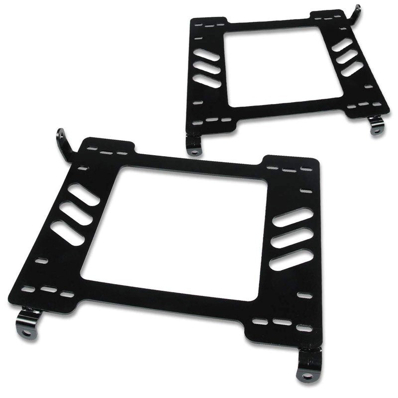 2x Steel Racing Seat Base Mount Bracket Adapter For Toyota 91-95 MR2 W20 Chassis