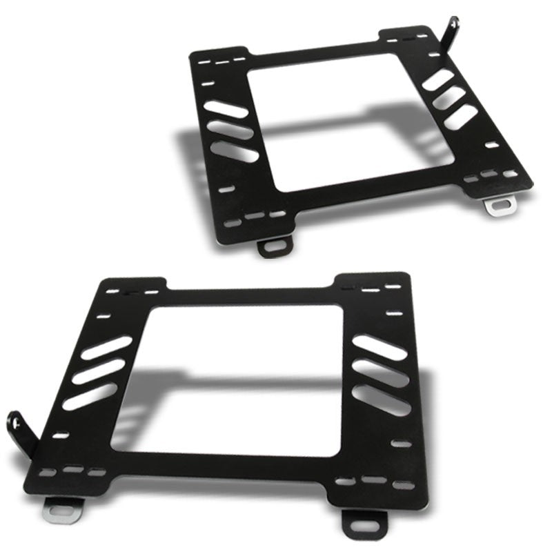 2x Steel Racing Seat Base Mounting Bracket Adapter For Mazda 90-97 MX-5 Miata NA