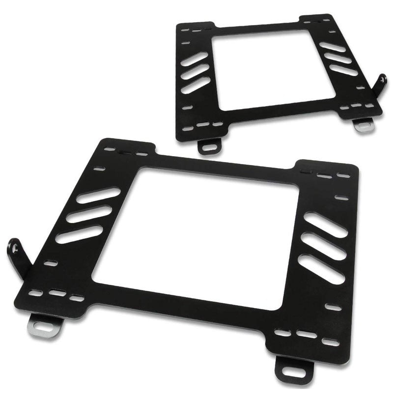 2x Steel Racing Seat Base Mounting Bracket Adapter For Mazda 90-97 MX-5 Miata NA