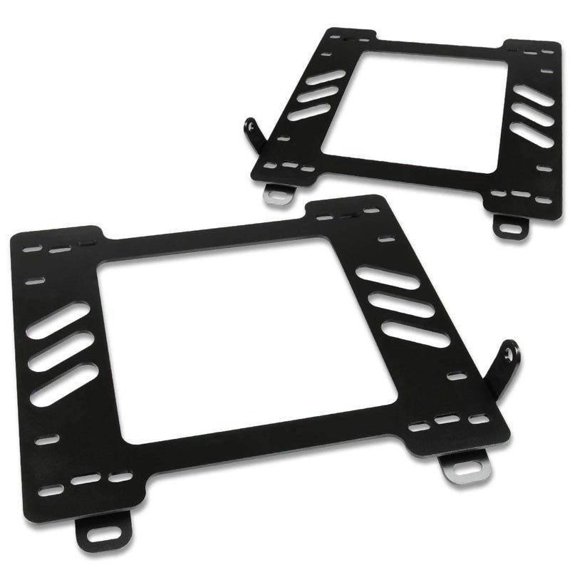 2x Steel Racing Seat Base Mounting Bracket Adapter For Mazda 90-97 MX-5 Miata NA
