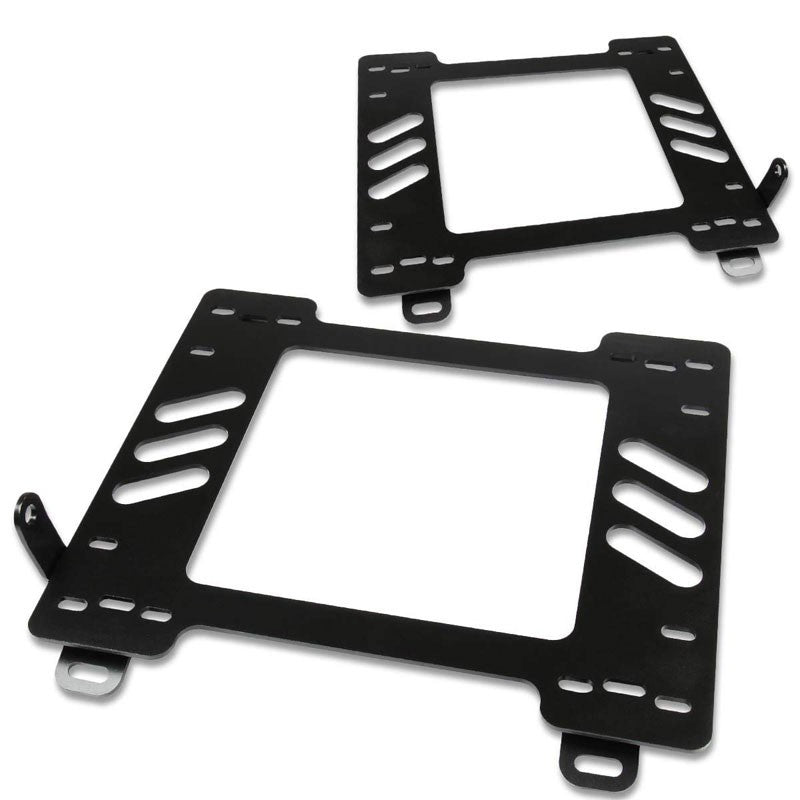 2x Steel Racing Seat Base Mounting Bracket Adapter For Mazda 99-05 MX-5 Miata NB