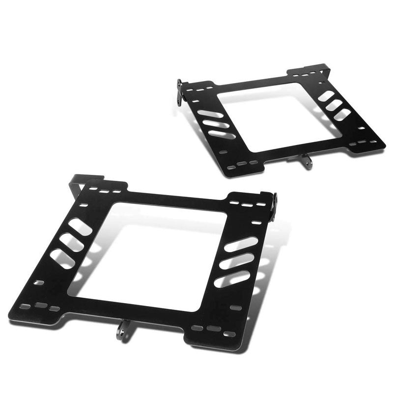 2x Steel Racing Seat Base Mounting Bracket Adapter For VW 93-98 Golf MK3/Jetta