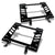 2x Steel Racing Seat Base Mounting Bracket Adapter For Ford 79-98 Mustang PONY