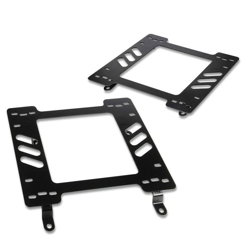 2x Mild Steel Racing Seat Base Mount Bracket For Pontiac 82-92 Firebird V6/V8