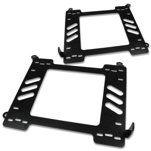 2x Steel Racing Seat Base Mounting Bracket For Mit 00-05 Eclipse 3G 2.4L/3.0L V6