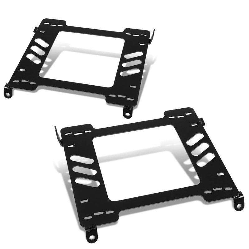 2x Mild Steel Racing Seat Base Mount Bracket Adapter For 94-01 Integra DB/DC