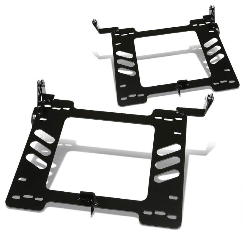 2x Steel Racing Seat Base Mount Bracket Adapter For VW 93-98 Golf MK3/Jetta 1H