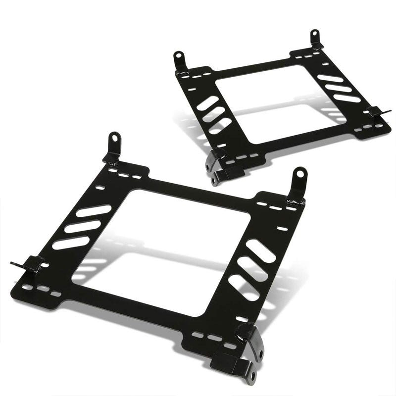 2x Mild Steel Racing Seat Base Mounting Bracket For 98-02 Accord CG2/CG3/CG4