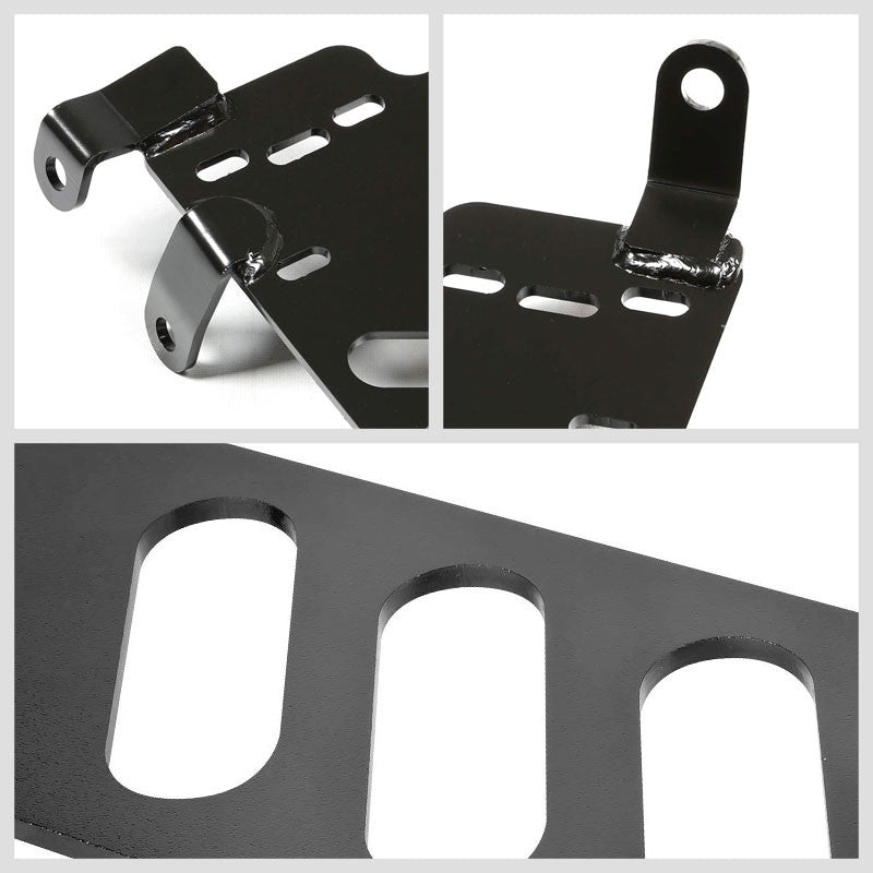 2x Mild Steel Racing Seat Base Mounting Bracket For 98-02 Accord CG2/CG3/CG4