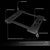 2x Mild Steel Racing Seat Base Mounting Bracket Adapter For 99-05 BMW 3-Series