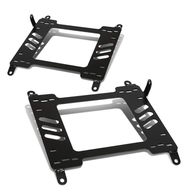 2x Mild Steel Racing Seat Base Mount Bracket Adapter For 03-08 350Z V6 3.5L