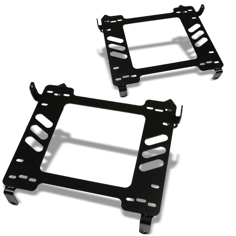 2x Steel Racing Seat Base Mounting Bracket For Honda 06-11 Civic FA/FG1/FG2/SI