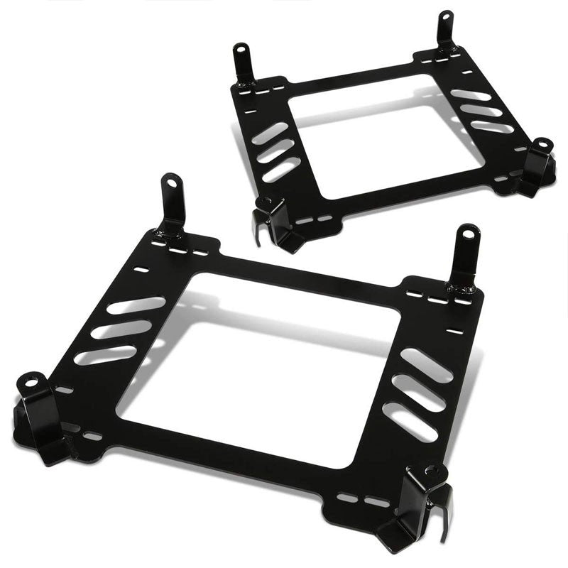 2x Steel Racing Seat Base Mounting Bracket For Honda 06-11 Civic FA/FG1/FG2/SI