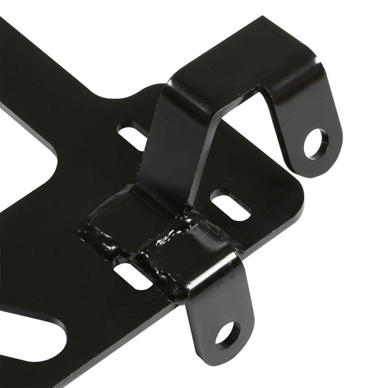 2x Steel Racing Seat Base Mount Bracket For Nissan 89-98 240SX S13/S14 KA24/SR20