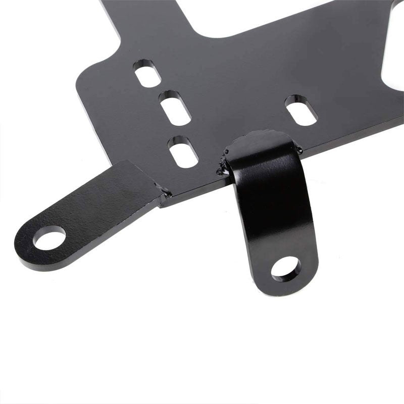 2x Mild Steel Racing Seat Base Mounting Bracket For Honda 90-91 CRX ED8/ED9 2DR
