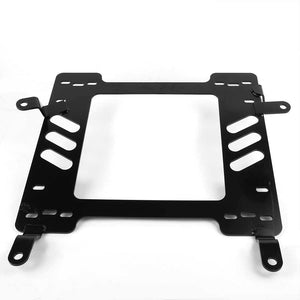 2x Steel Racing Seat Base Mount Bracket Adapter For Mit 02-06 Lancer CT9A 4G63T